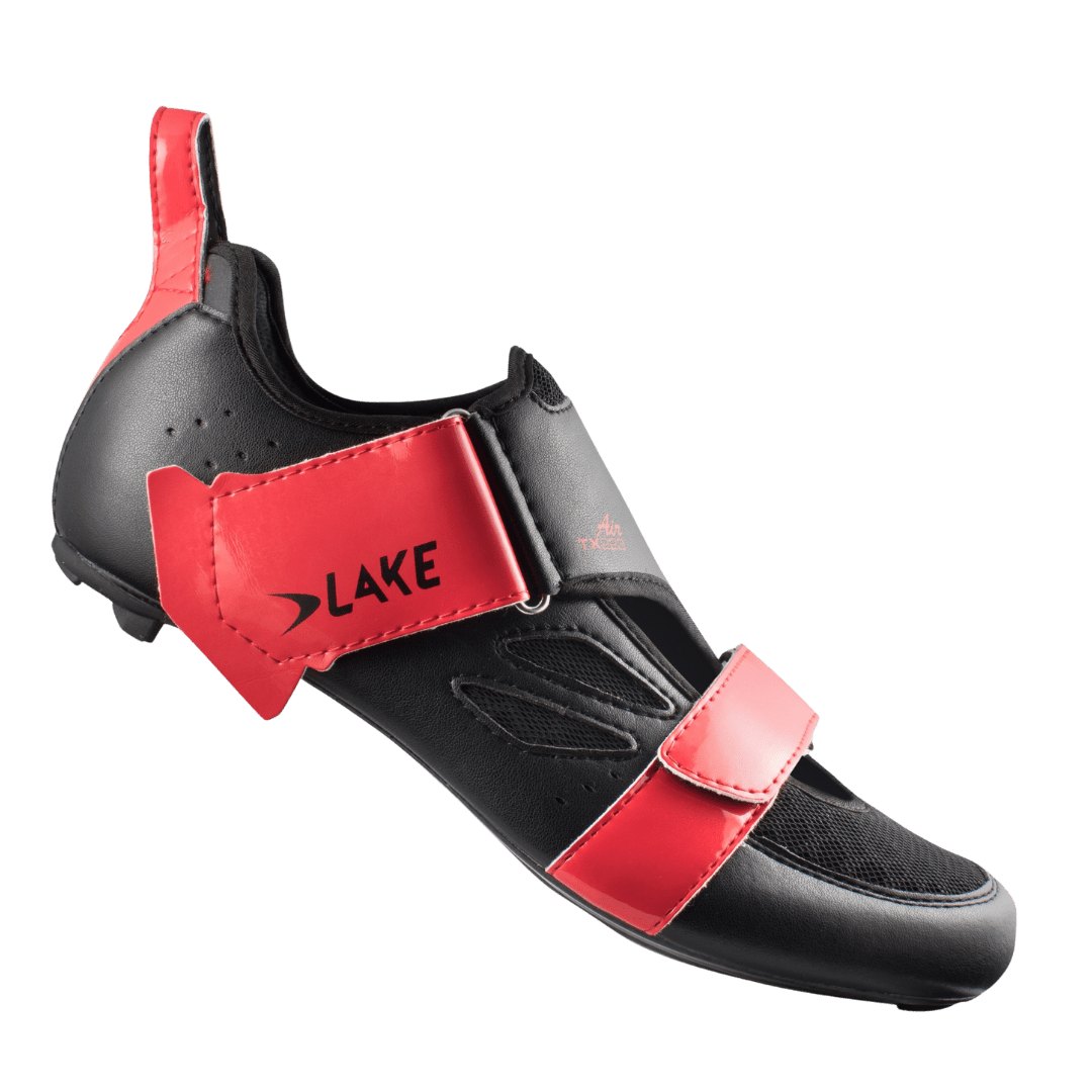 Lake Cycling Shoe TX223 AIR - Black/Red - image 1