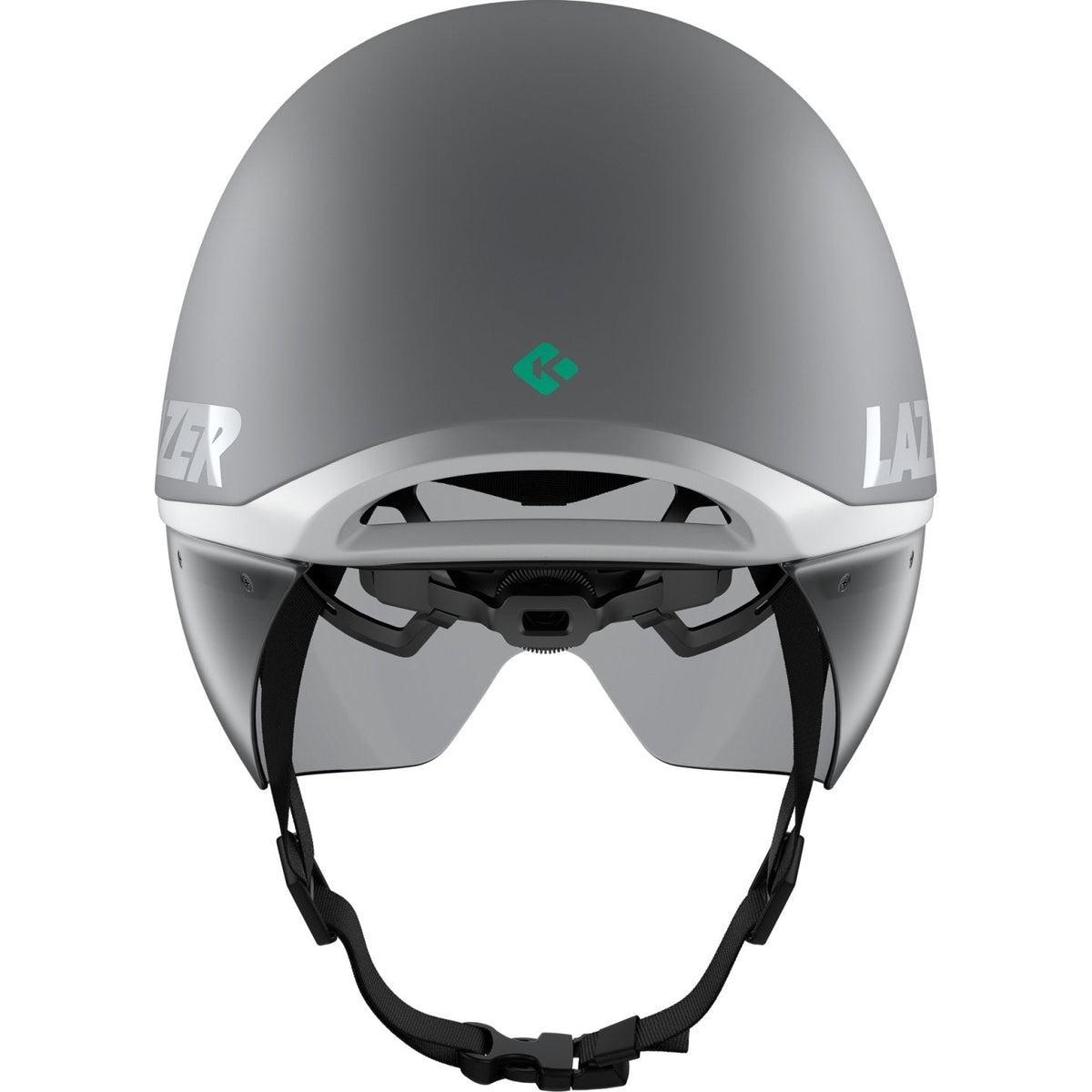 Lazer Victor KinetiCore Time Trial Helmet - Matte White Silver - image 4