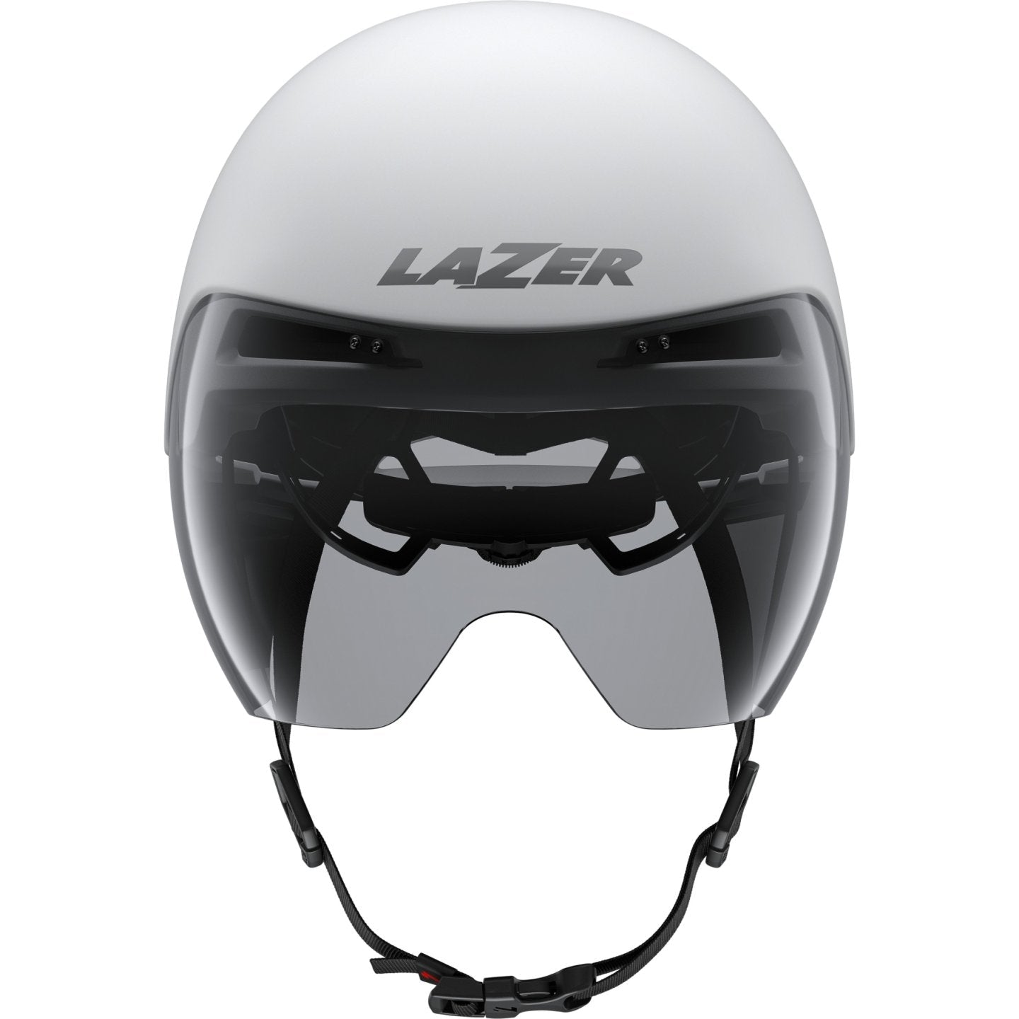 Lazer Victor KinetiCore Time Trial Helmet - Matte White Silver - image 2