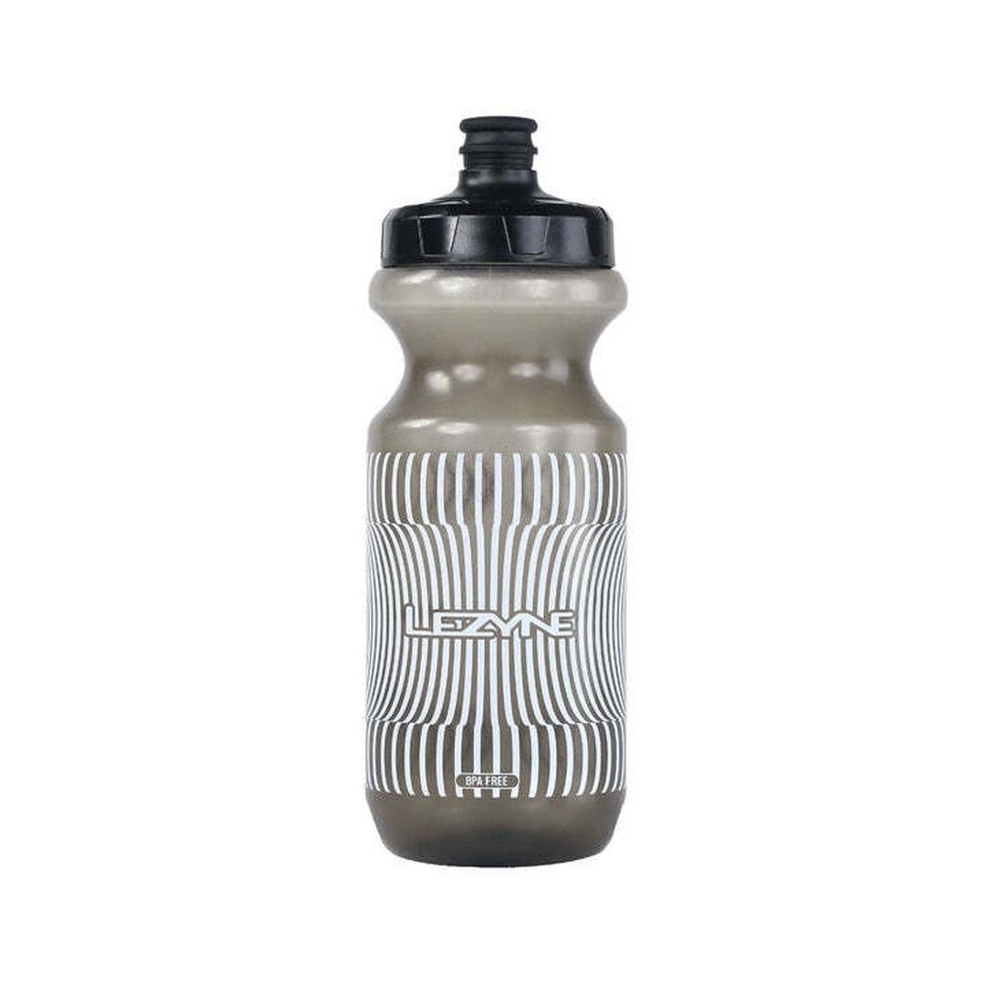 Lezyne Flow Water Bottle - 600ml - Smoke Grey - Smoke Grey