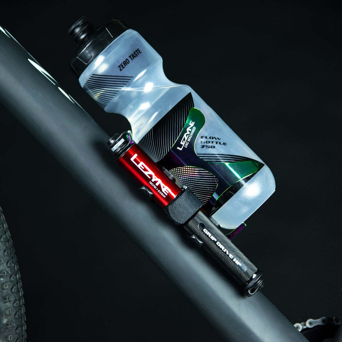 Lezyne Grip Drive High Pressure Pump - Red - image 2