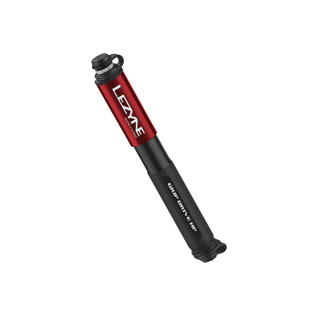 Lezyne Grip Drive High Pressure Pump - Red - image 1
