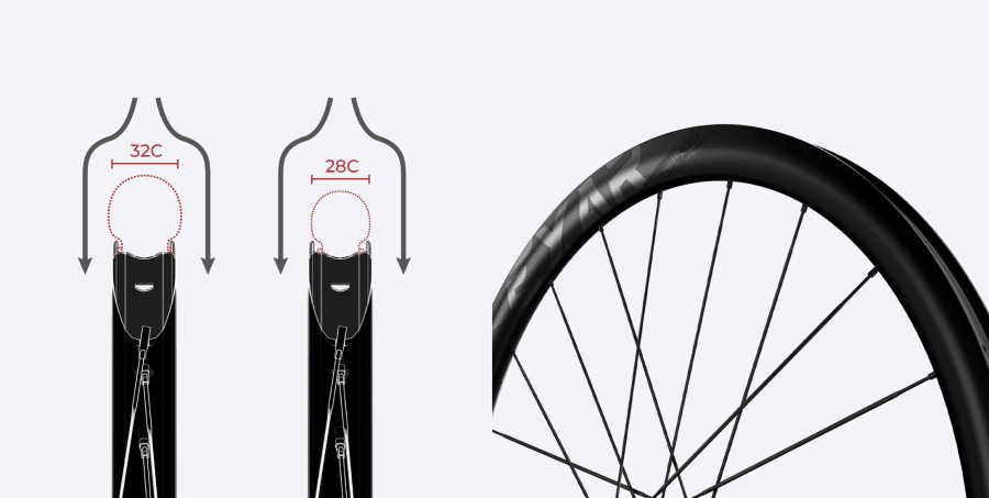 Magene EXAR UltraDark DB508 Carbon Wheelset-50/58mm (Disc Brake) - image 4