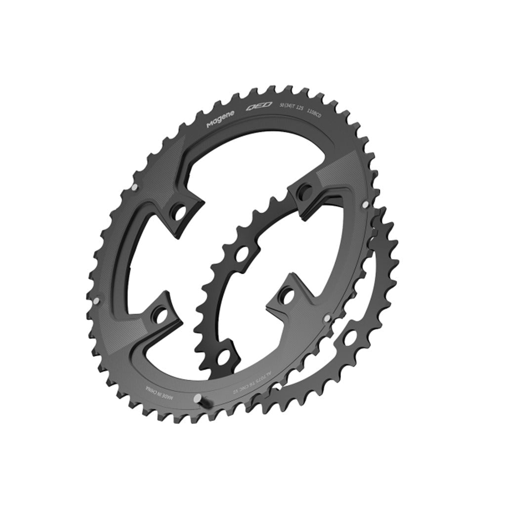 Magene QED Lightweight Split Chainring Set-110/4 BCD (11/12 Speed) - image 2