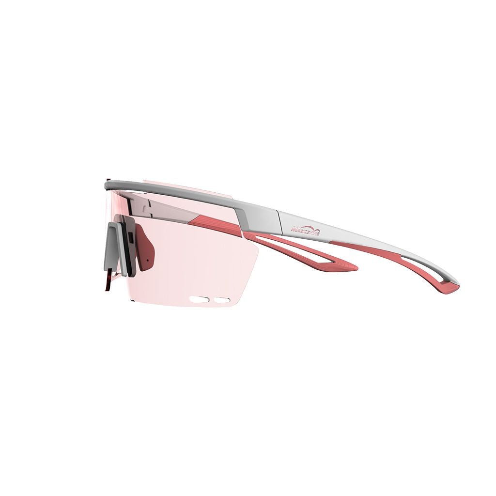 Magicshine Rouler Coated Photochromic Sunglasses-White/Pink - image 2