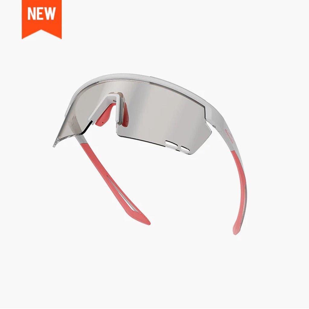 Magicshine Rouler Photochromic Sunglasses - White/Pink - image 1