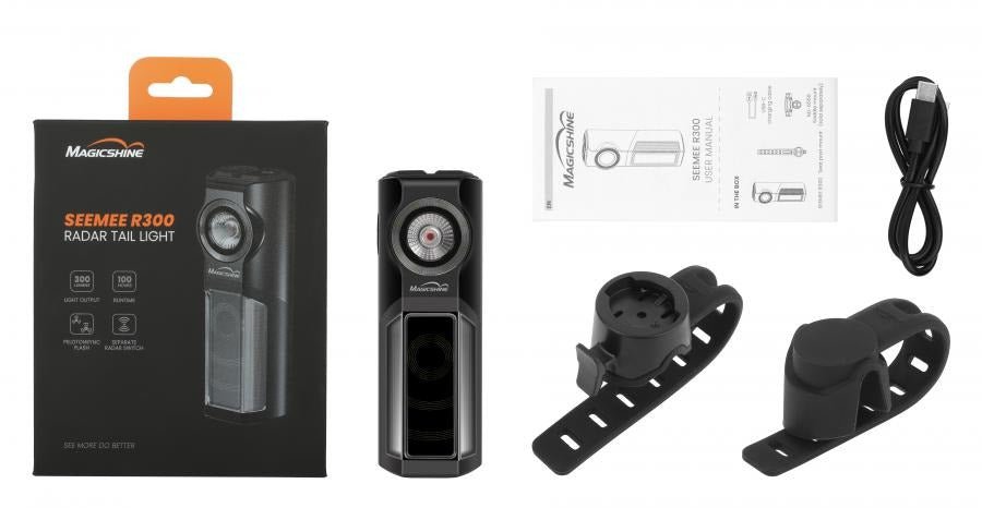 Magicshine SEEMEE R300 Radar Rear Light-Black (300 Lumens) - image 2