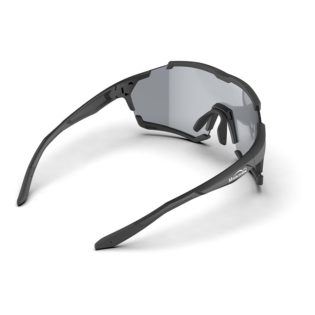 Magicshine Versatiler Photochromic Sunglasses-Clear/Black - image 6
