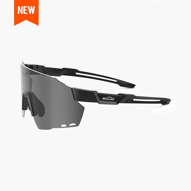 Magicshine Windbreaker Classic Sunglasses WB001 - Black - image 1