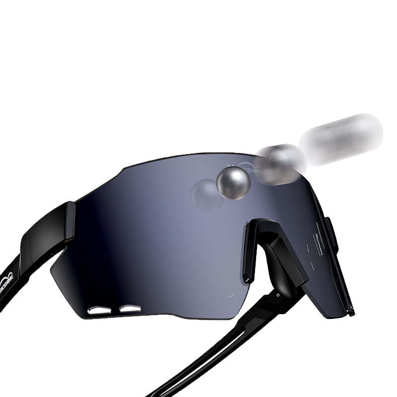 Magicshine Windbreaker Classic Sunglasses WB001 - Black - image 4
