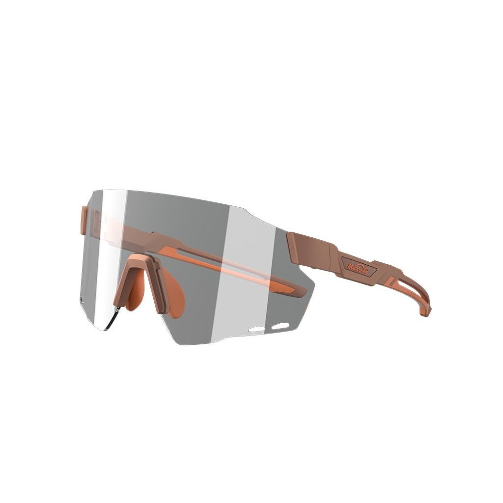 Magicshine Windbreaker Photochromic Sunglasses - Coffee Brown - image
