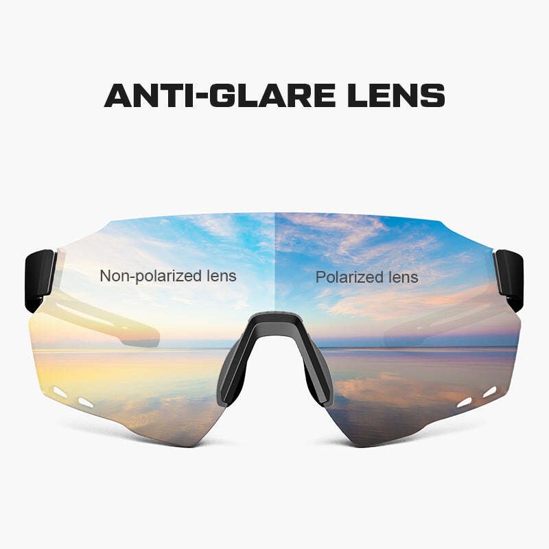 Magicshine Windbreaker Polorized Sunglasses WB001P - Black - image 5