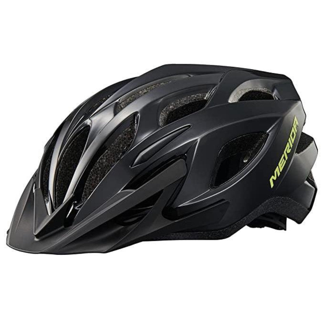 Merida Charger KJ201-Y-1 MTB Cycling Helmet - Matt Black Shiny - image