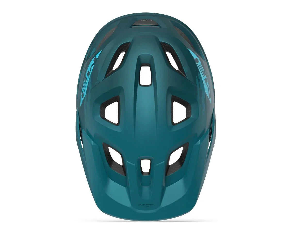 Met Echo MIPS CE MTB Cycling Helmet - Petrol Blue Matt - image 4