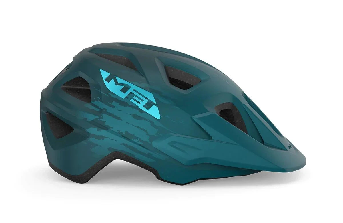 Met Echo MIPS CE MTB Cycling Helmet - Petrol Blue Matt - image 2
