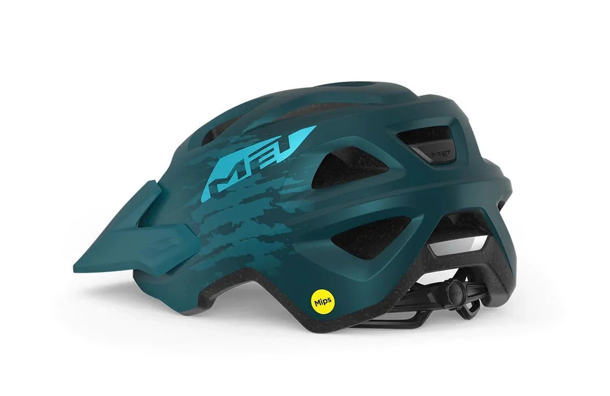 Met Echo MIPS CE MTB Cycling Helmet - Petrol Blue Matt - image 3