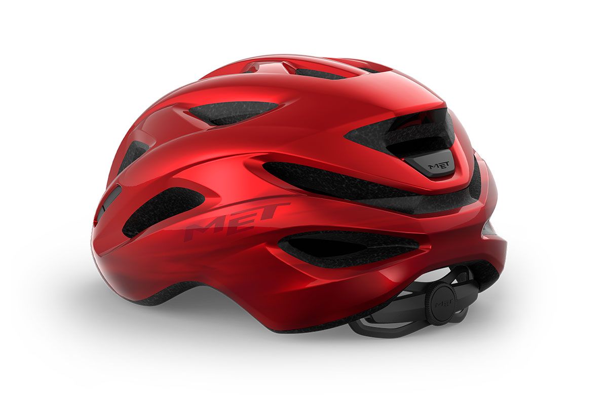 Met Idolo Road Cycling Helmet - Red Metallic Glossy - image 4