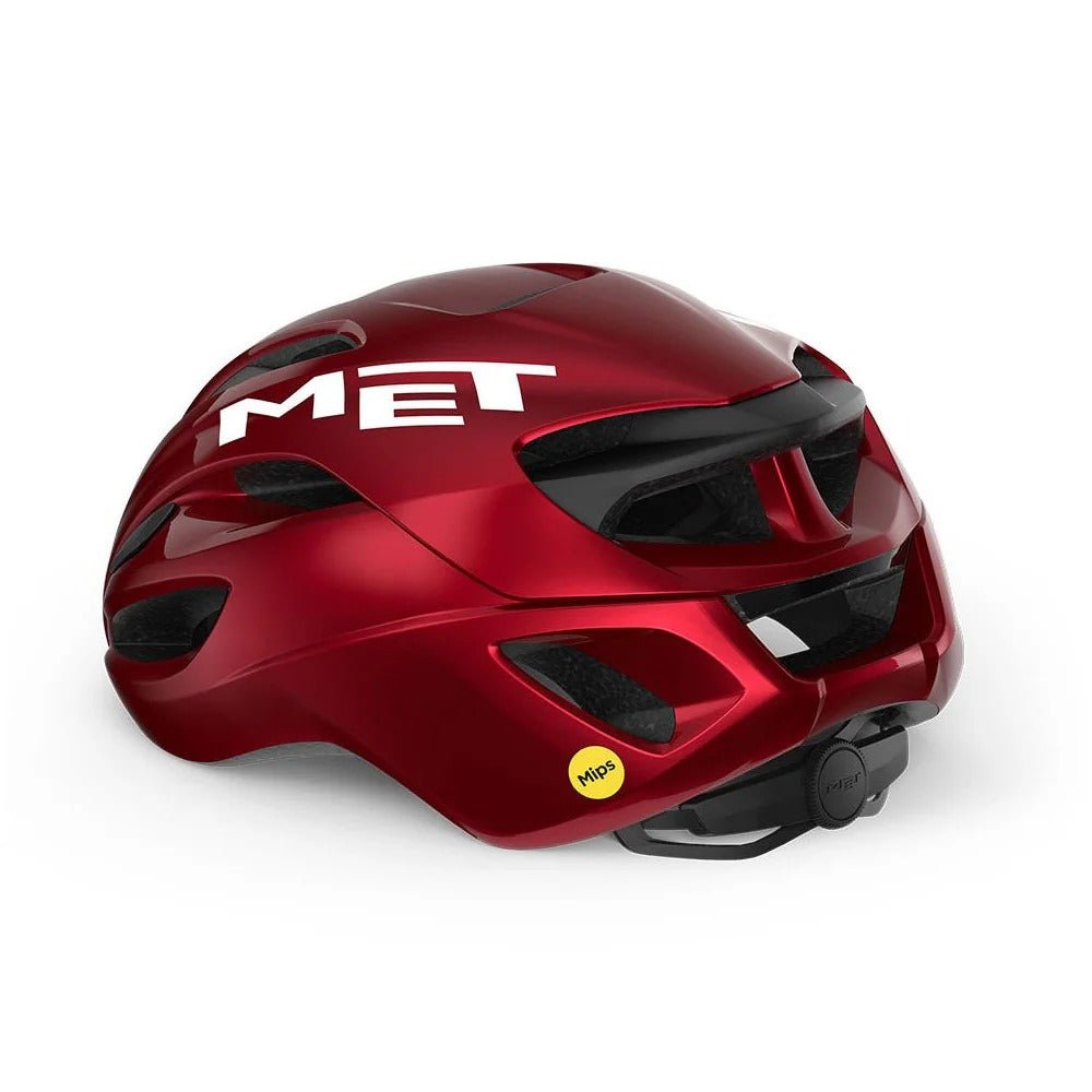 MET RIVALE MIPS | Red Metallic-Glossy - image 3