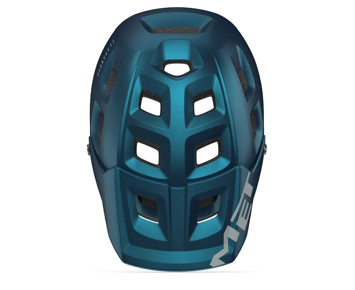 Met Terranova MIPS - Teal Blue Black Matt Metallic - image 4