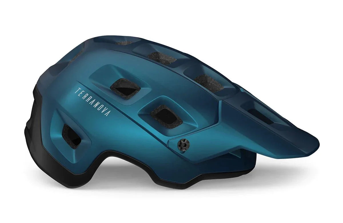 Met Terranova MIPS - Teal Blue Black Matt Metallic - image 2