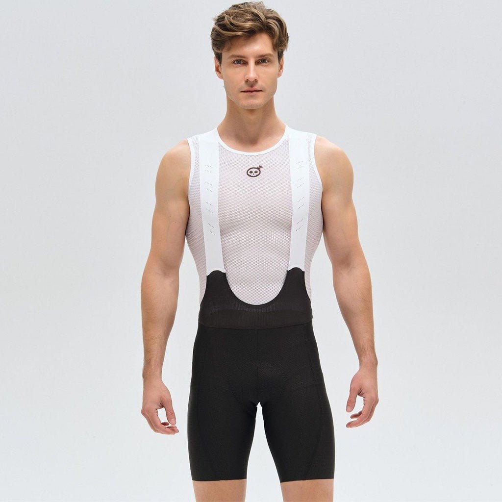 Monton Minima Bibshorts-Black-Grey - image 1