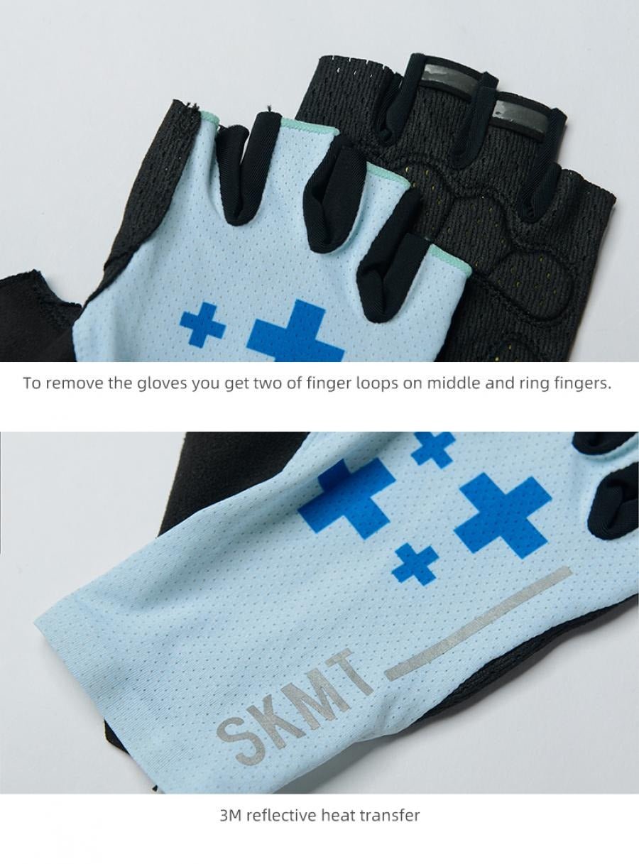 Monton SKMT Number 4 Gloves - Alice Blue - image 2