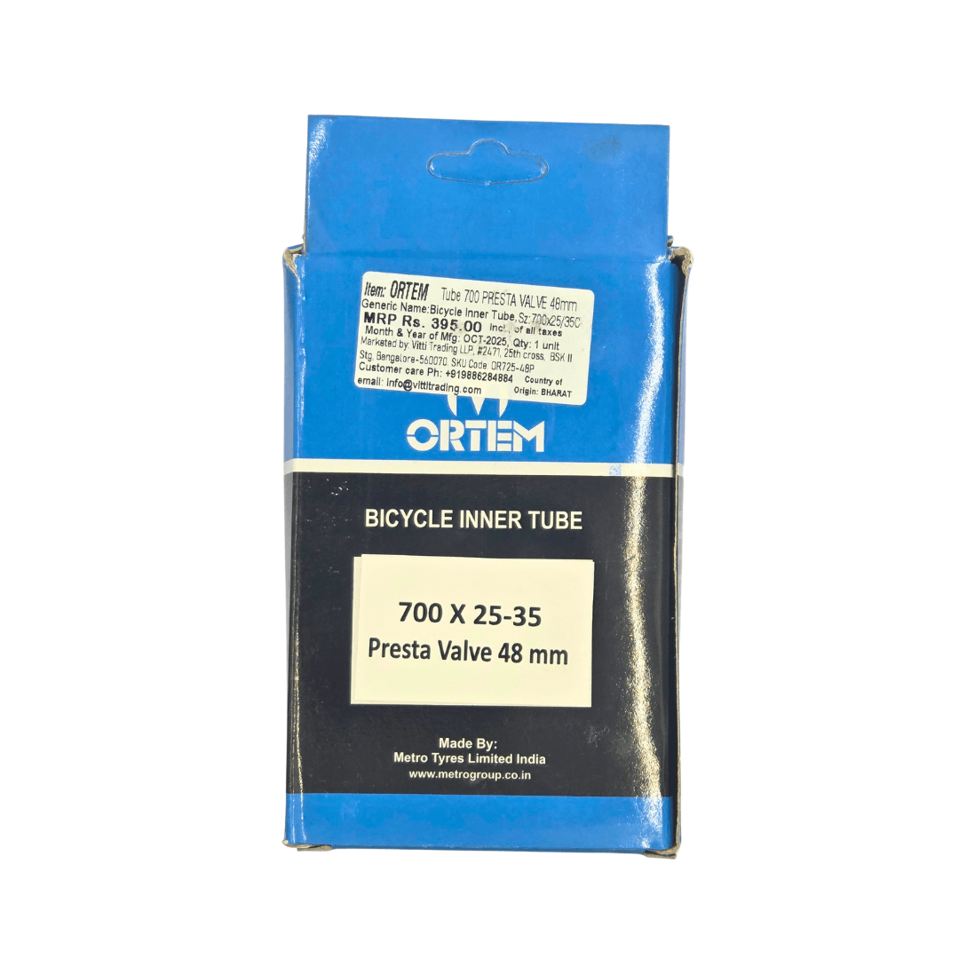 Ortem Tube 700×25–35C Road Tube – Presta Valve - image 2