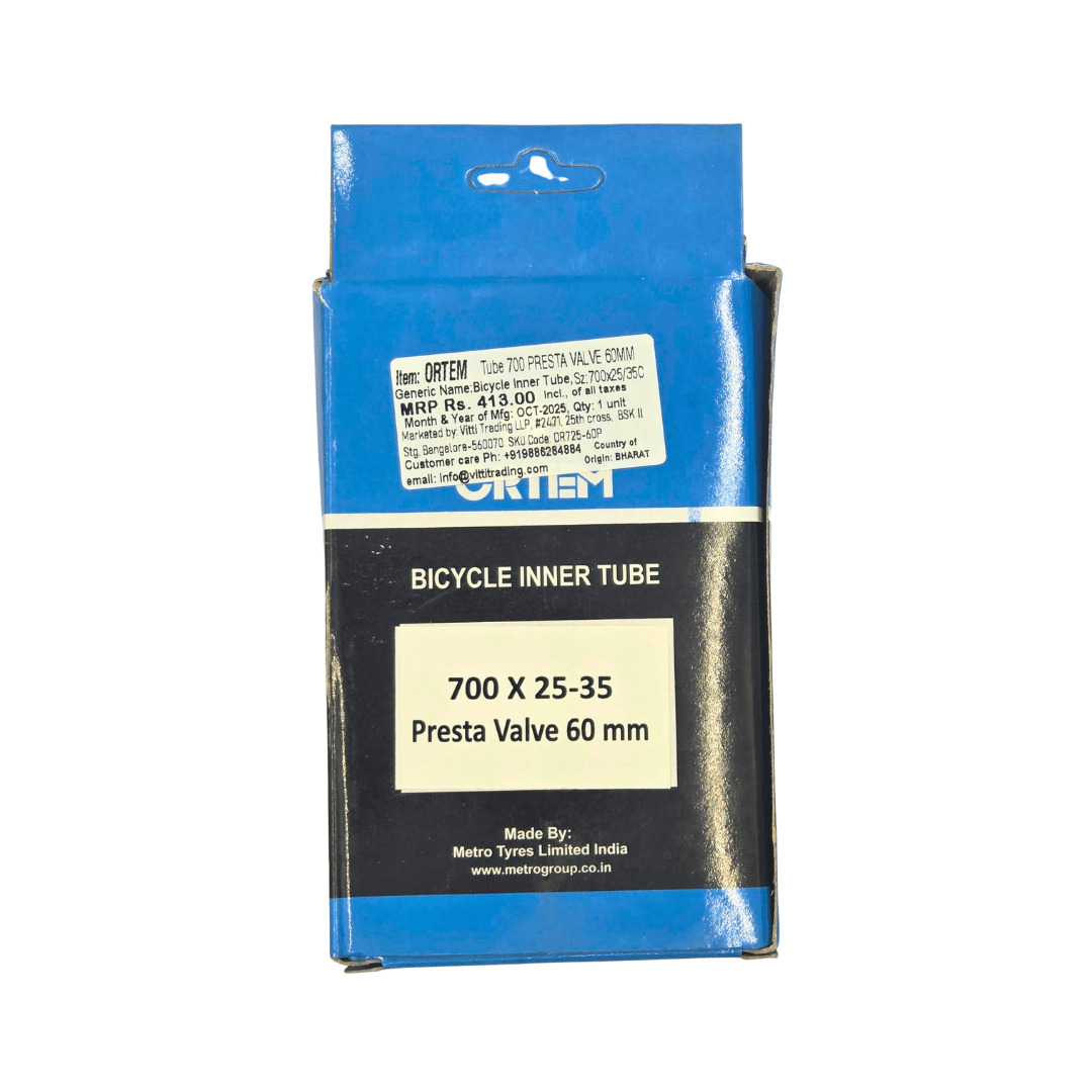 Ortem Tube 700×25–35C Road Tube – Presta Valve - image 3