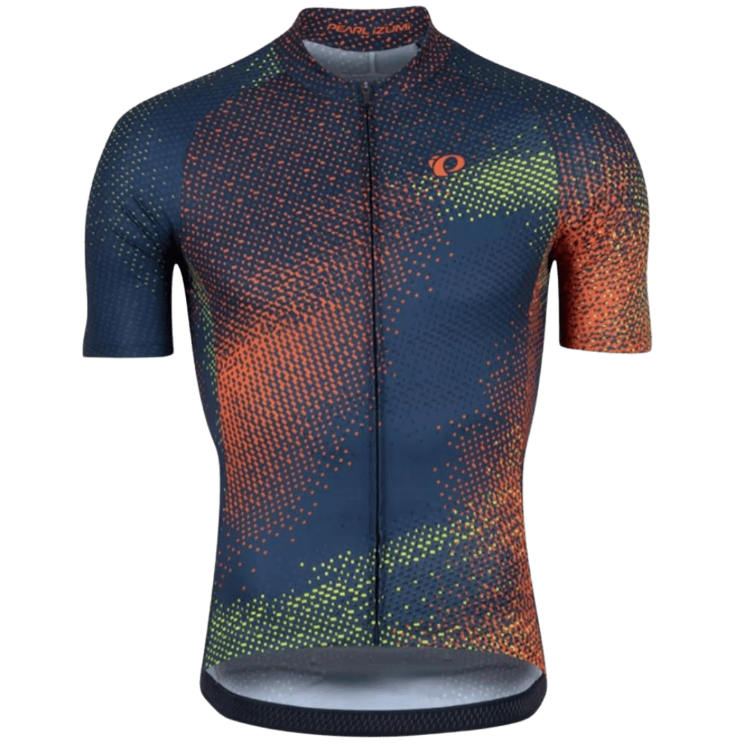 Pearl Izumi Attack Men's Cycling Jersey (Navy/Fuego Depth) - image 1