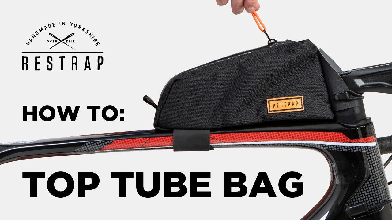 Restrap Bolt-on Top Tube Bag - Black - image 8