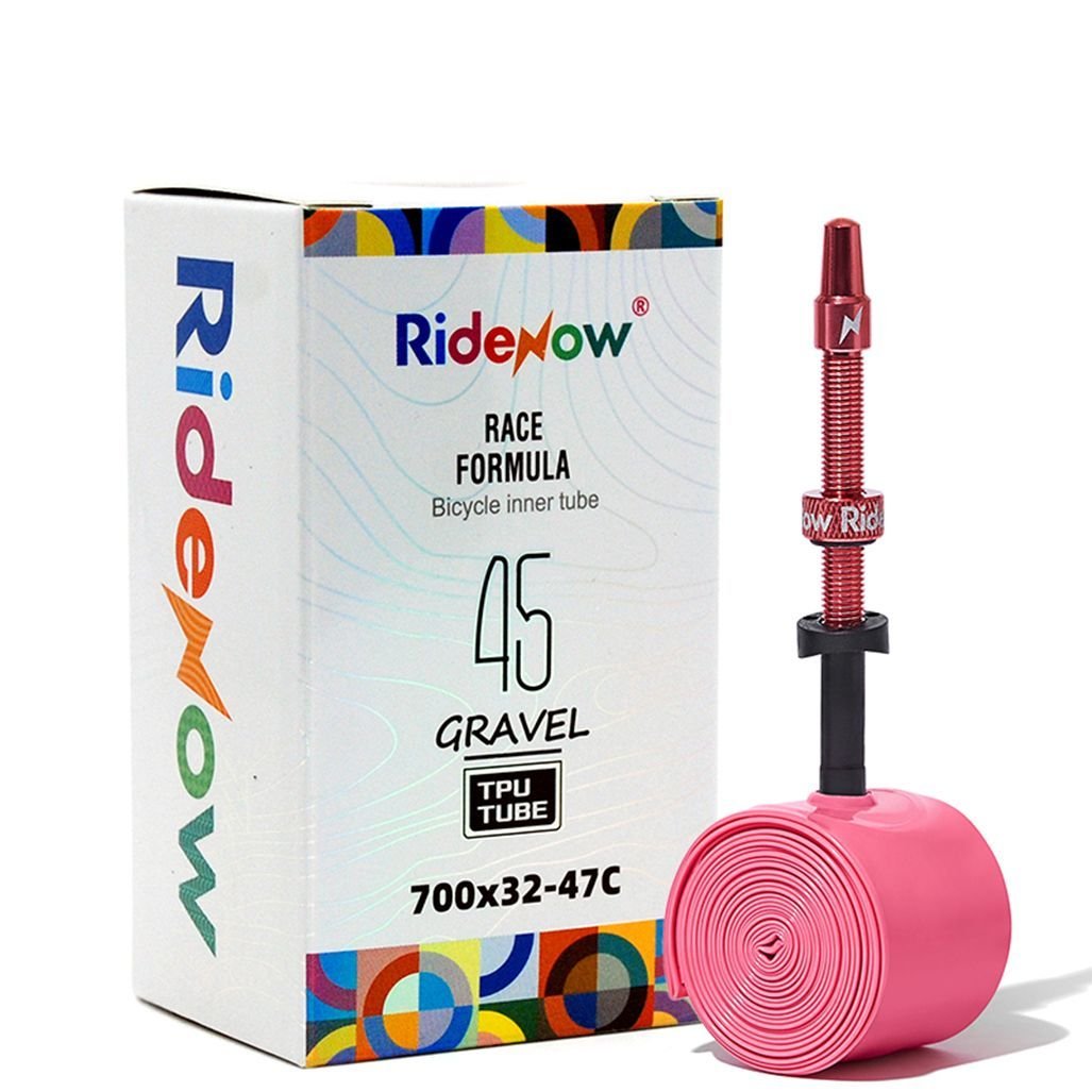 RideNow 700x32-47c Light TPU Inner Tube-Alum.Valve (45g) - image 1