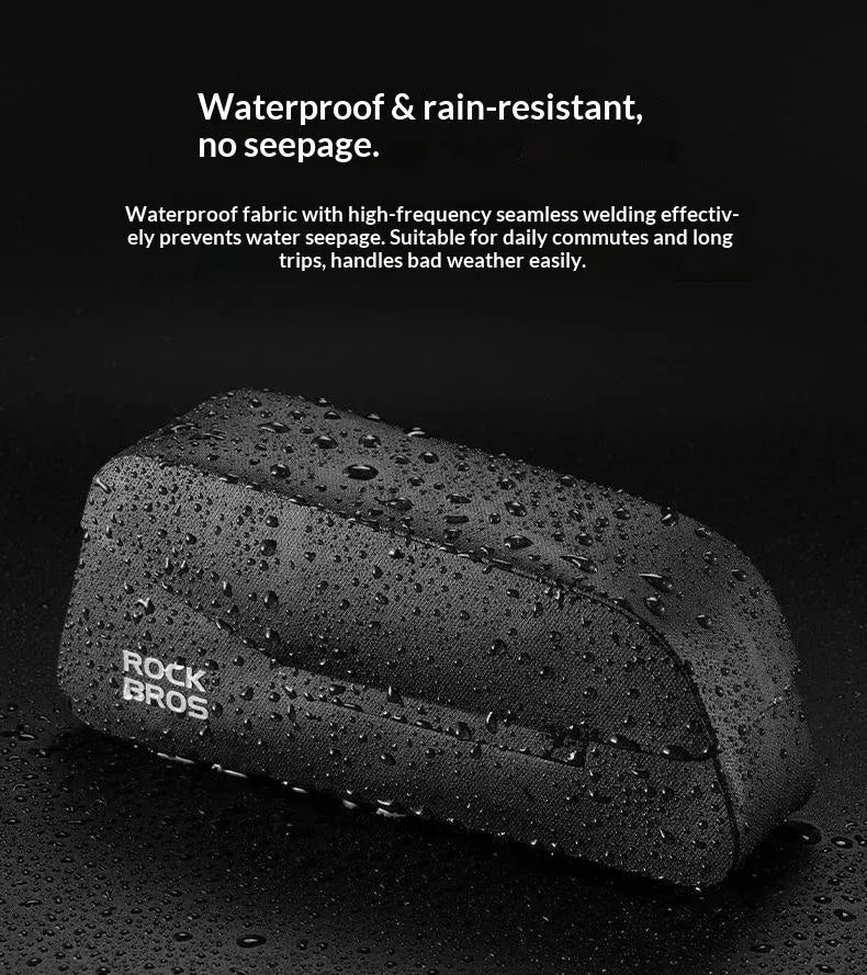 ROCKBROS Bicycle Top Tube Magnetic Suction Bag - image 7