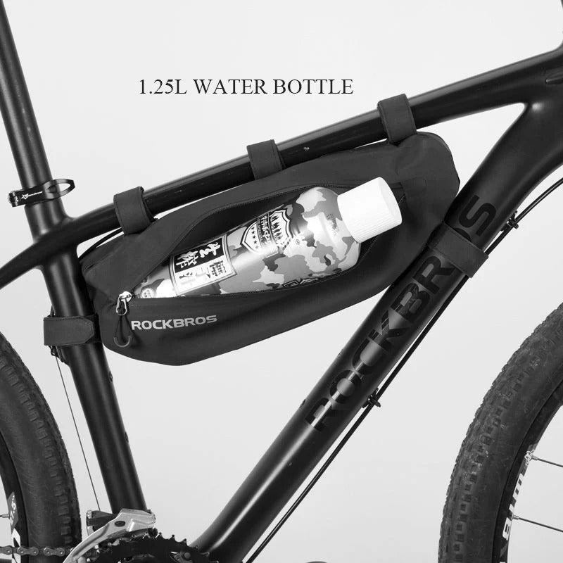 ROCKBROS Cycling Bicycle Top Tube Frame Bag - image 2
