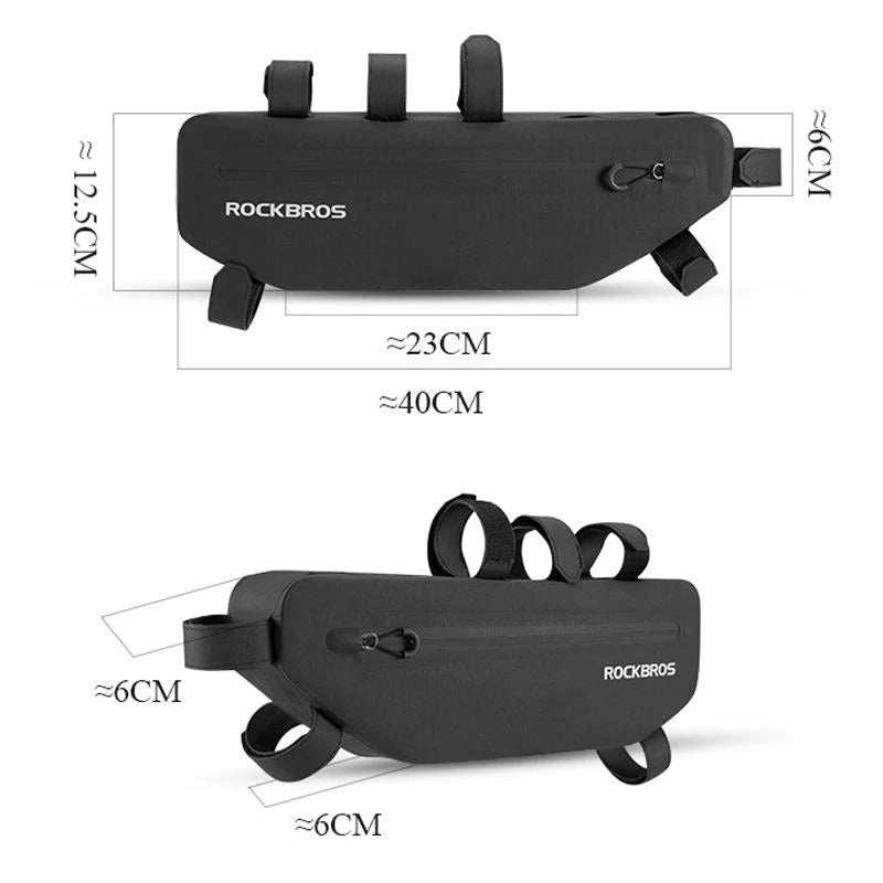 ROCKBROS Cycling Bicycle Top Tube Frame Bag - image 4