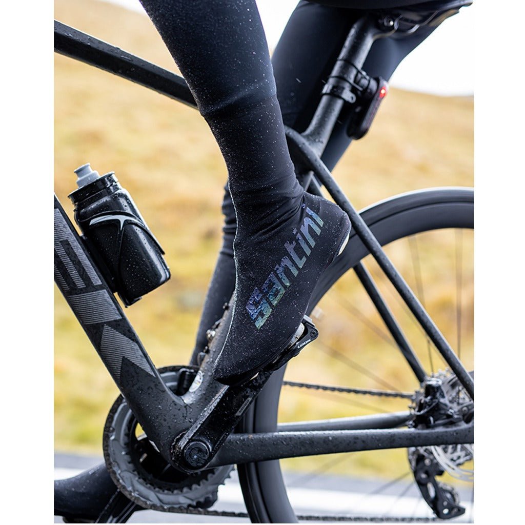 Santini Ace Shoecovers-Black - image 3