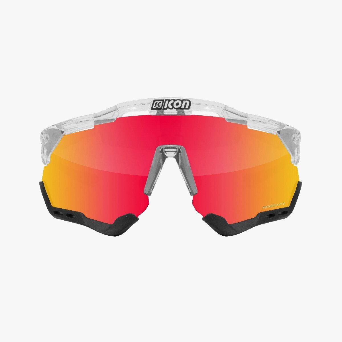 SC Icon Aeroshade - Crystal/Multimirror Red - image 1