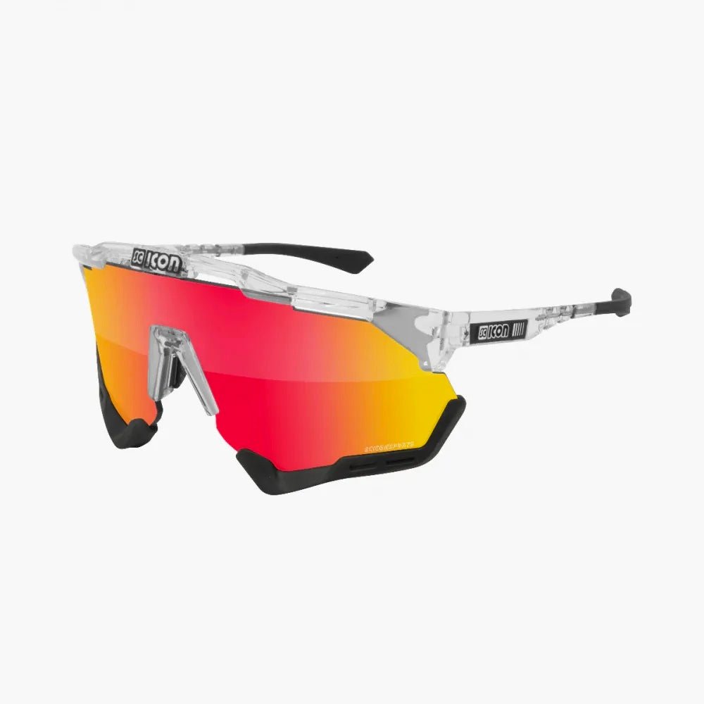 SC Icon Aeroshade - Crystal/Multimirror Red - image 2