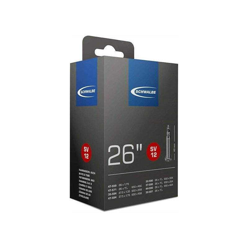 Schwalbe Tube SV 12 26/27.5 Presta Valve - image 1