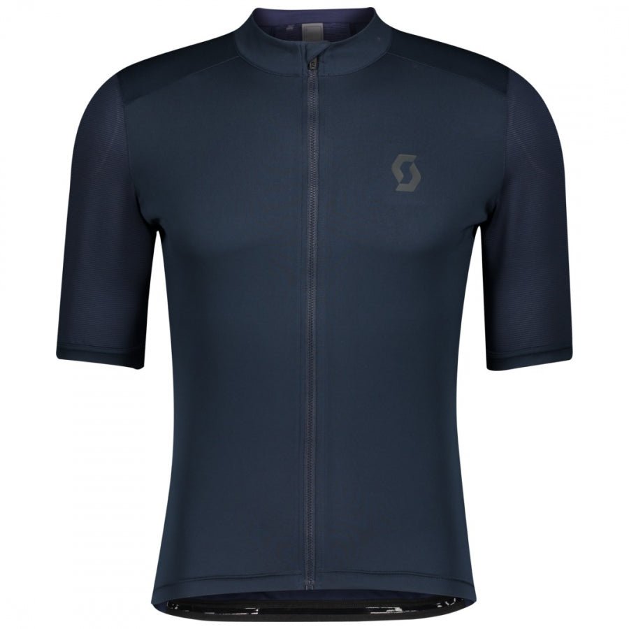 Scott Endurance 10 Short Sleeve Men's Cycling Jersey - Midnight Blue / Grey - image