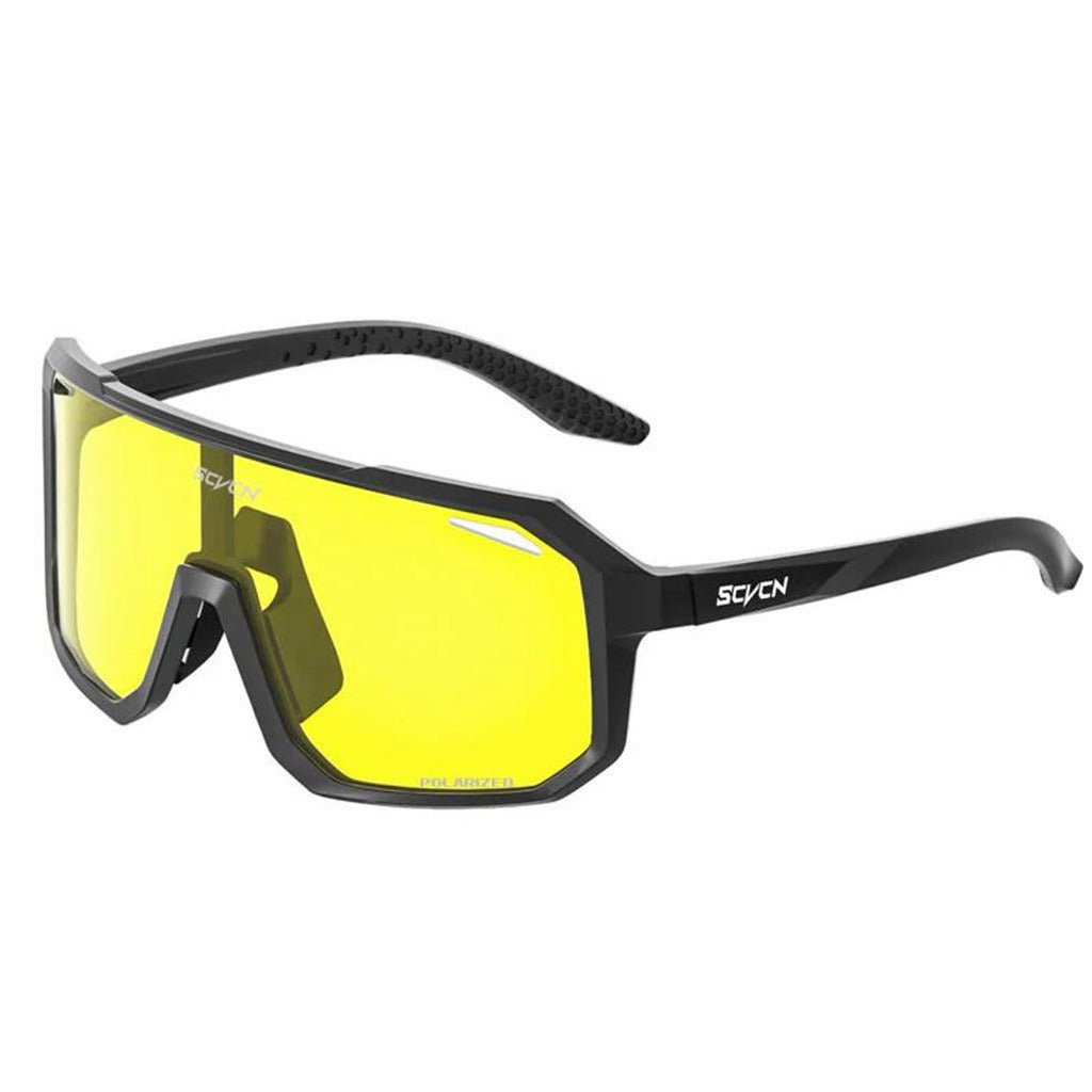 SCVCN S62 Night Vision Yellow Polarized Glasses - Black - image 1