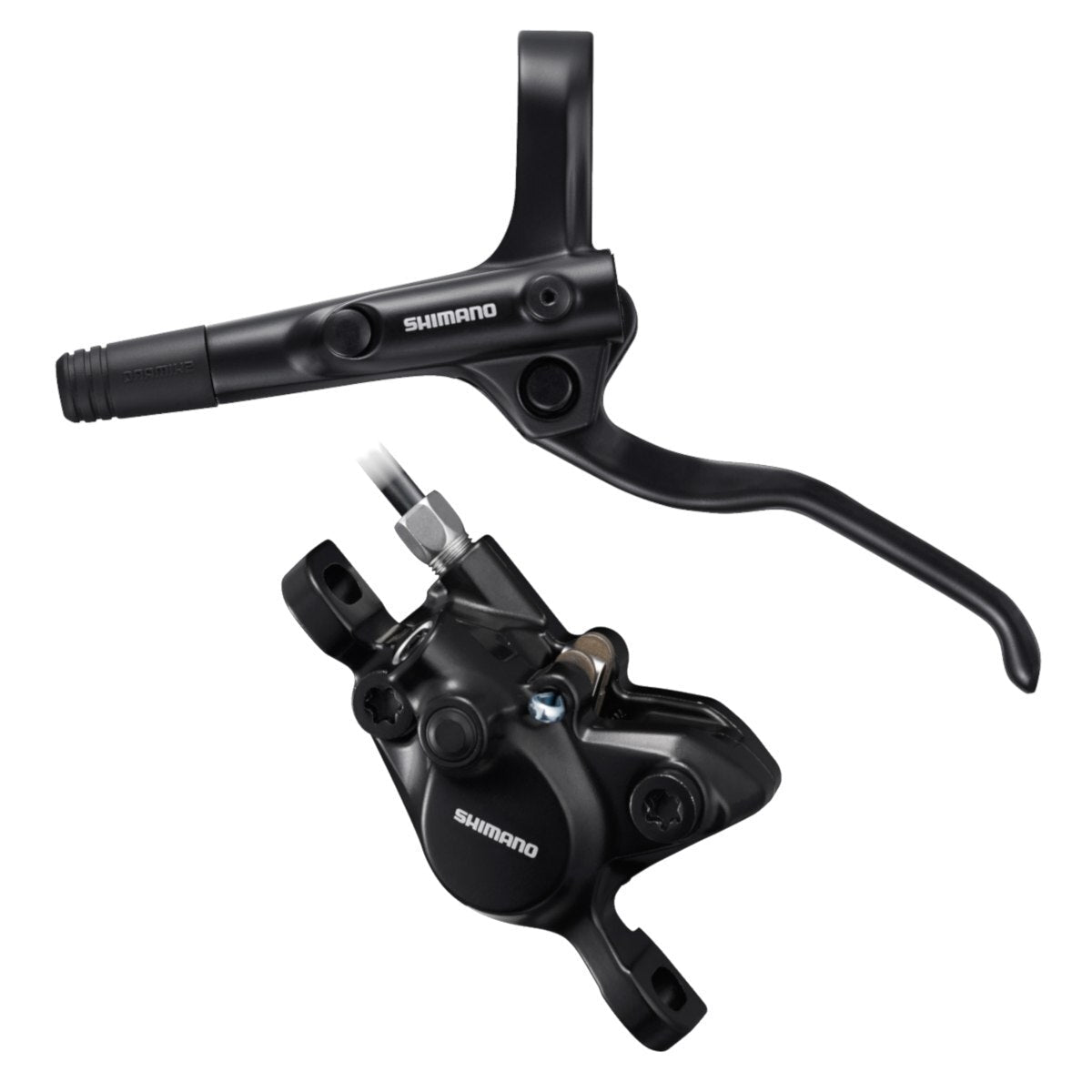Shimano BL-MT200/BR-MT200 Hydraulic Disc Brake Set (Combo, Front Left & Rear Right) - OEM - image 3