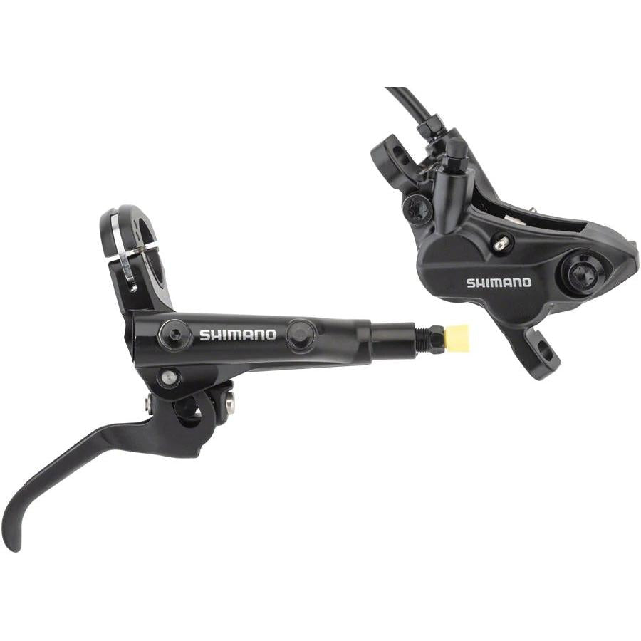 Shimano Deore BL-MT501/BR-MT520 Disc Brake and Lever - Rear, Hydraulic, Post Mount, Black - image 1