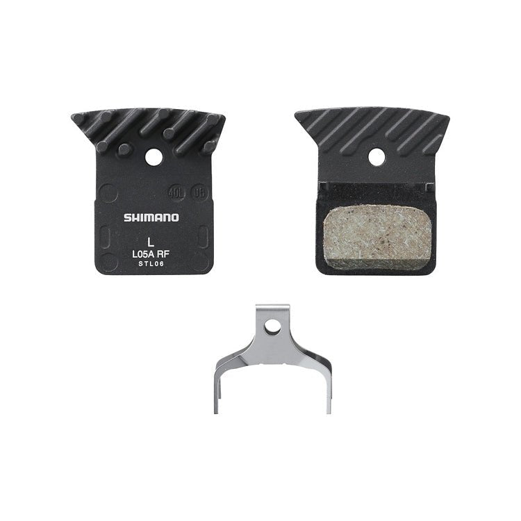 Shimano Disc Brake Pad Resin With Fin L05A-RF - 1 Pair - image 2