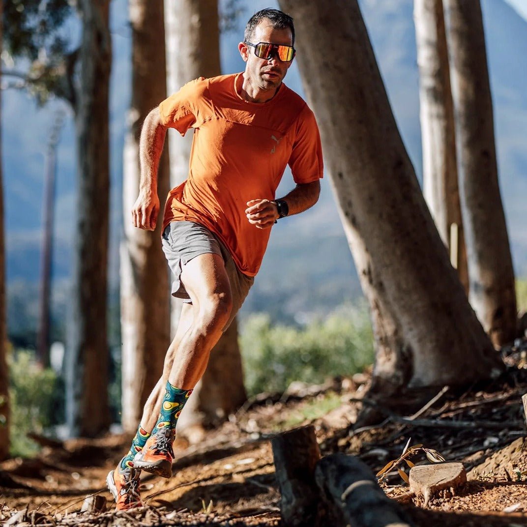 Sox Avocado Running Crew Socks - image 3