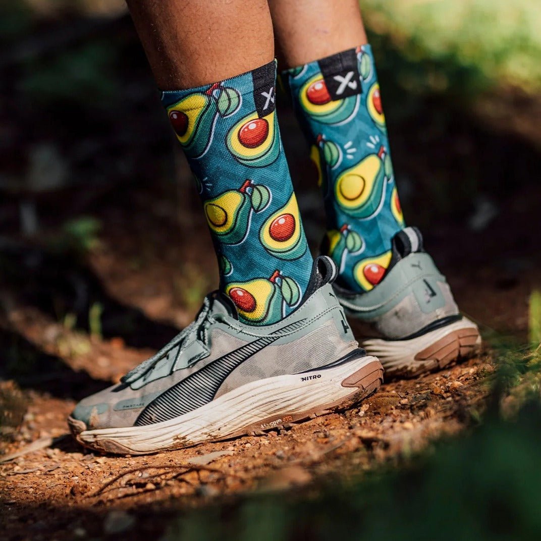 Sox Avocado Running Crew Socks - image 2
