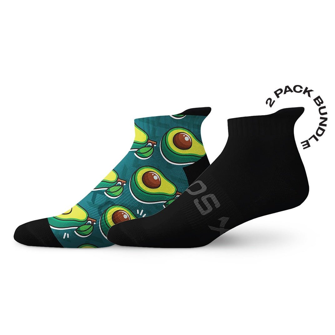 Sox Avocado Tab Combo Socks (Pack Of 2) - image 1