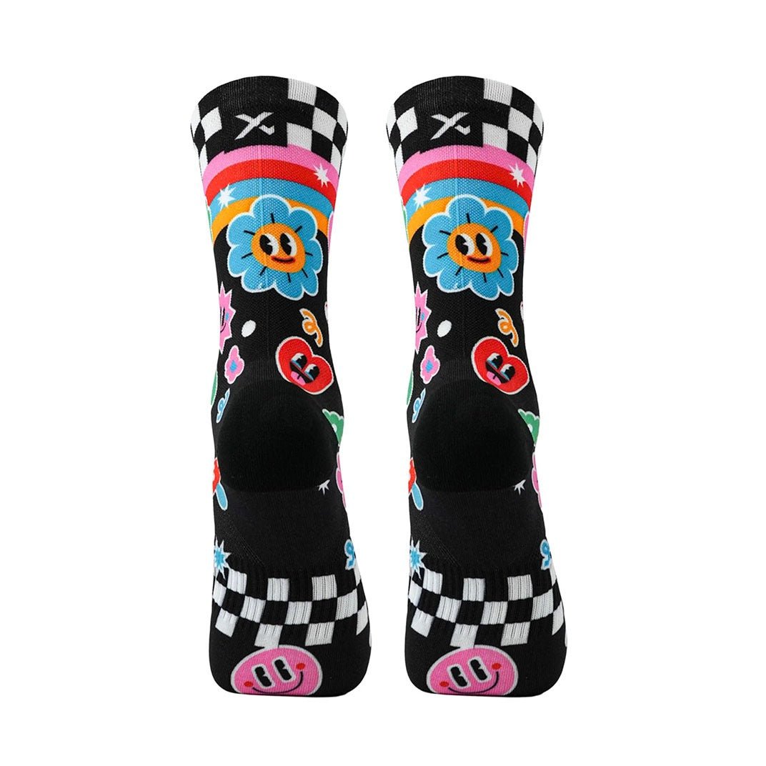 Sox Sticker Casual Crew Socks - image 4