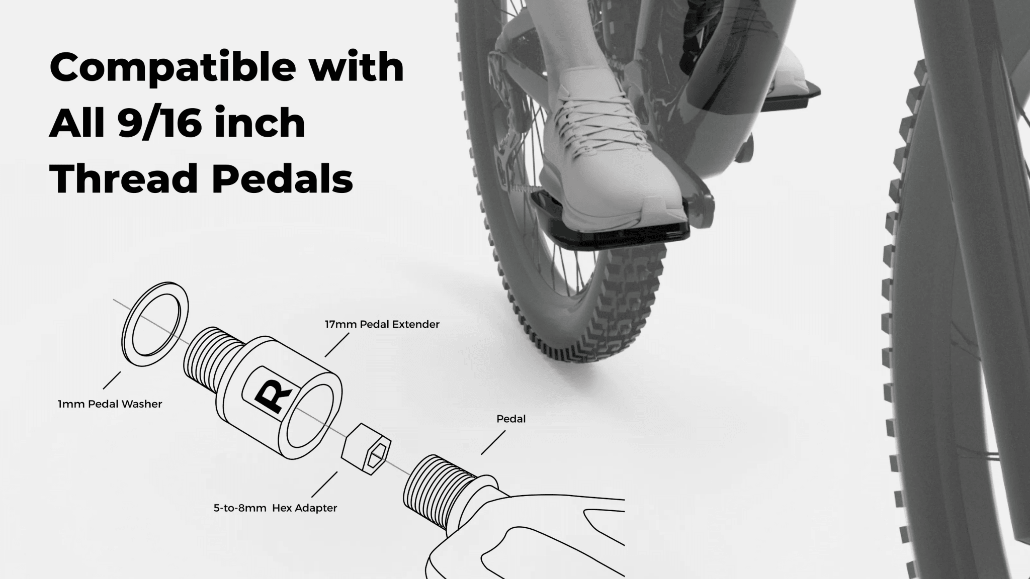 SPE-1 Pedal Extenders 17mm - image 3