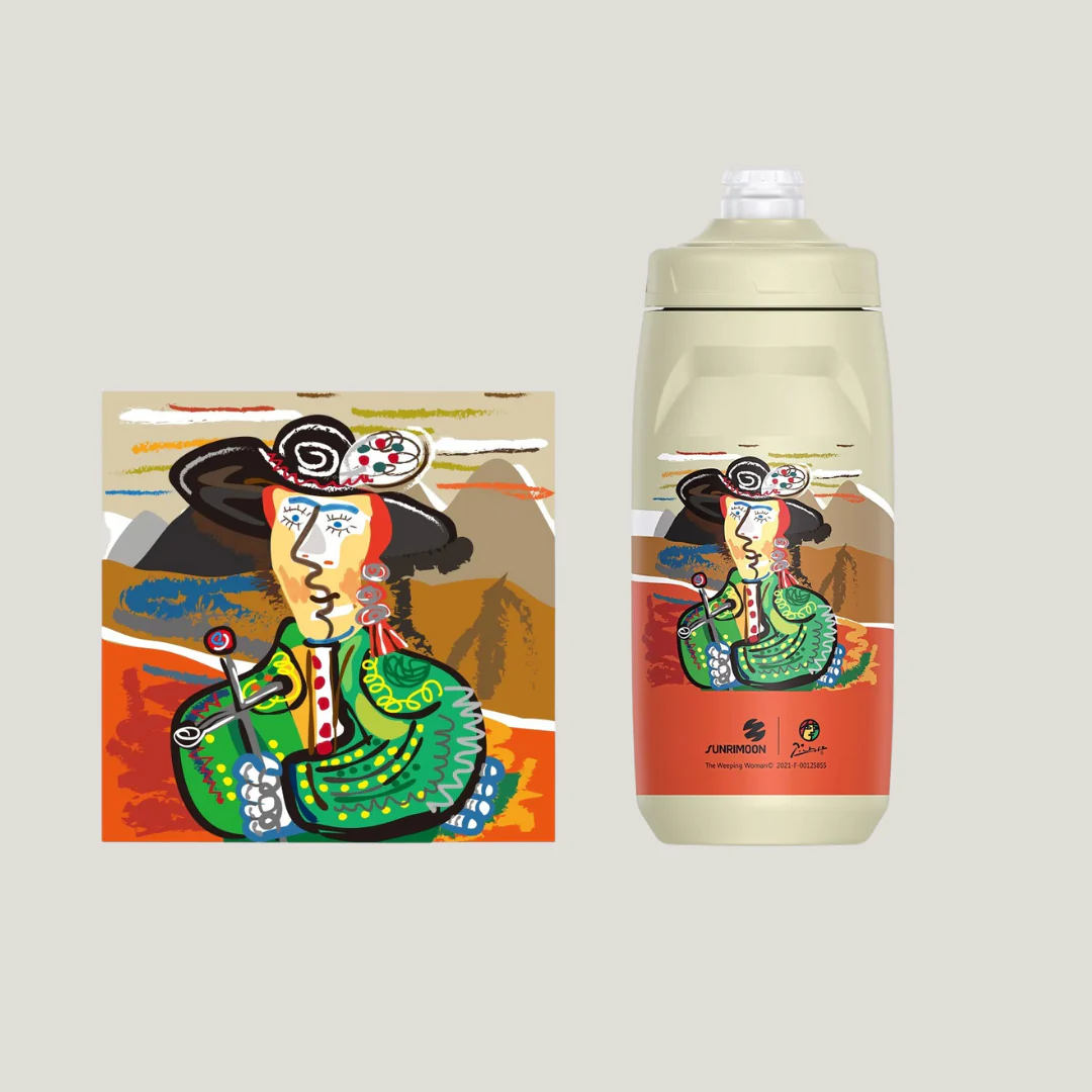 Sunrimoon Cycling Bidon Bottle - Autumn Wheat Gold - image 3