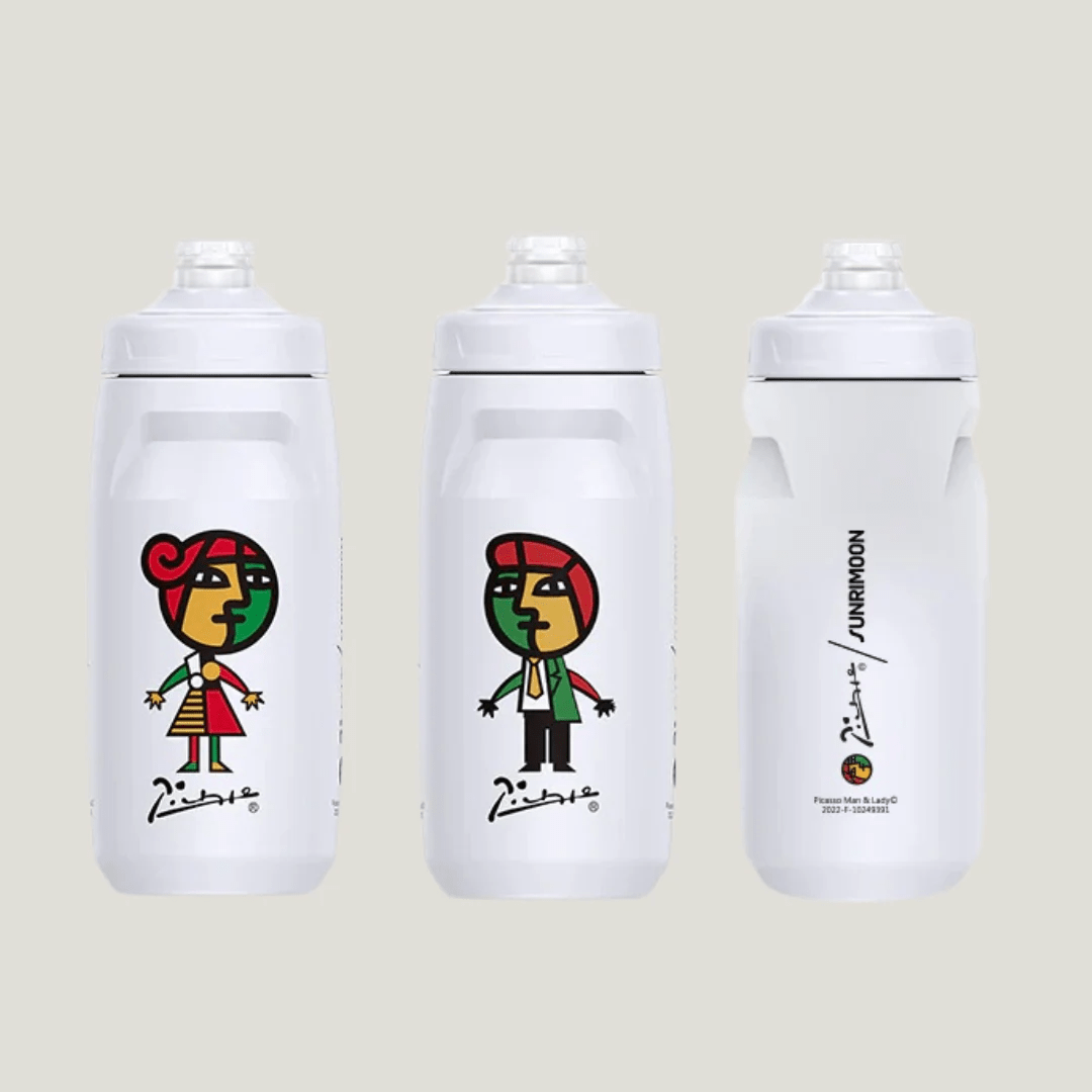 Sunrimoon Cycling Bidon Bottle - Ivory White - image 2